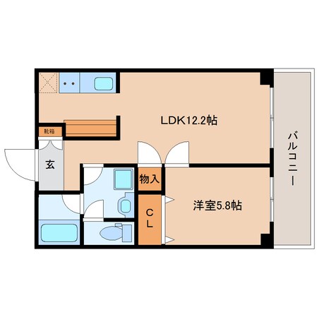 新大宮駅 徒歩3分 4階の物件間取画像